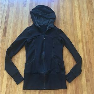 Lulu Lemon Black Zip Up